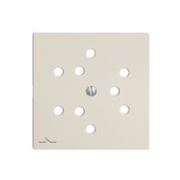 Frontplatte EDIZIOdue 3×T12 1×S crema