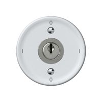 Schlüsselschalter origin Ausschalter 0/2L 16A 250V 0-I-0-I 60×60mm weiss