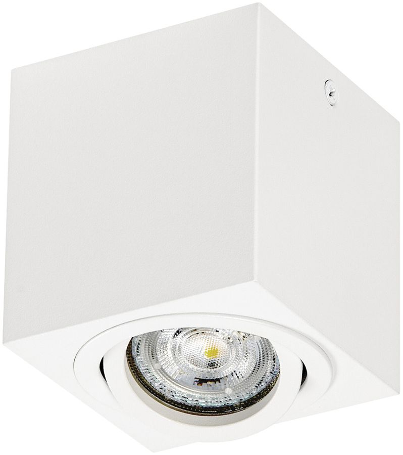 Plafonnier/applique LEDVANCE SPOT SURFACE SQUARE GU10 1×7W 80×80mm blanc