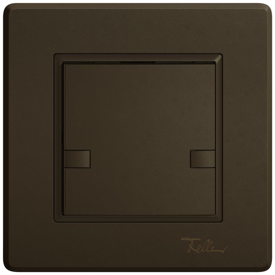 UP-Universaltaster EDIZIO.liv UNI SNAPFIX® o.LED 1× 2-Tbed.br