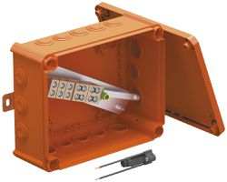 Kabelabzweigkasten Bettermann E30-E90 1 Sicherungshalter 240×190×95mm16mm² or