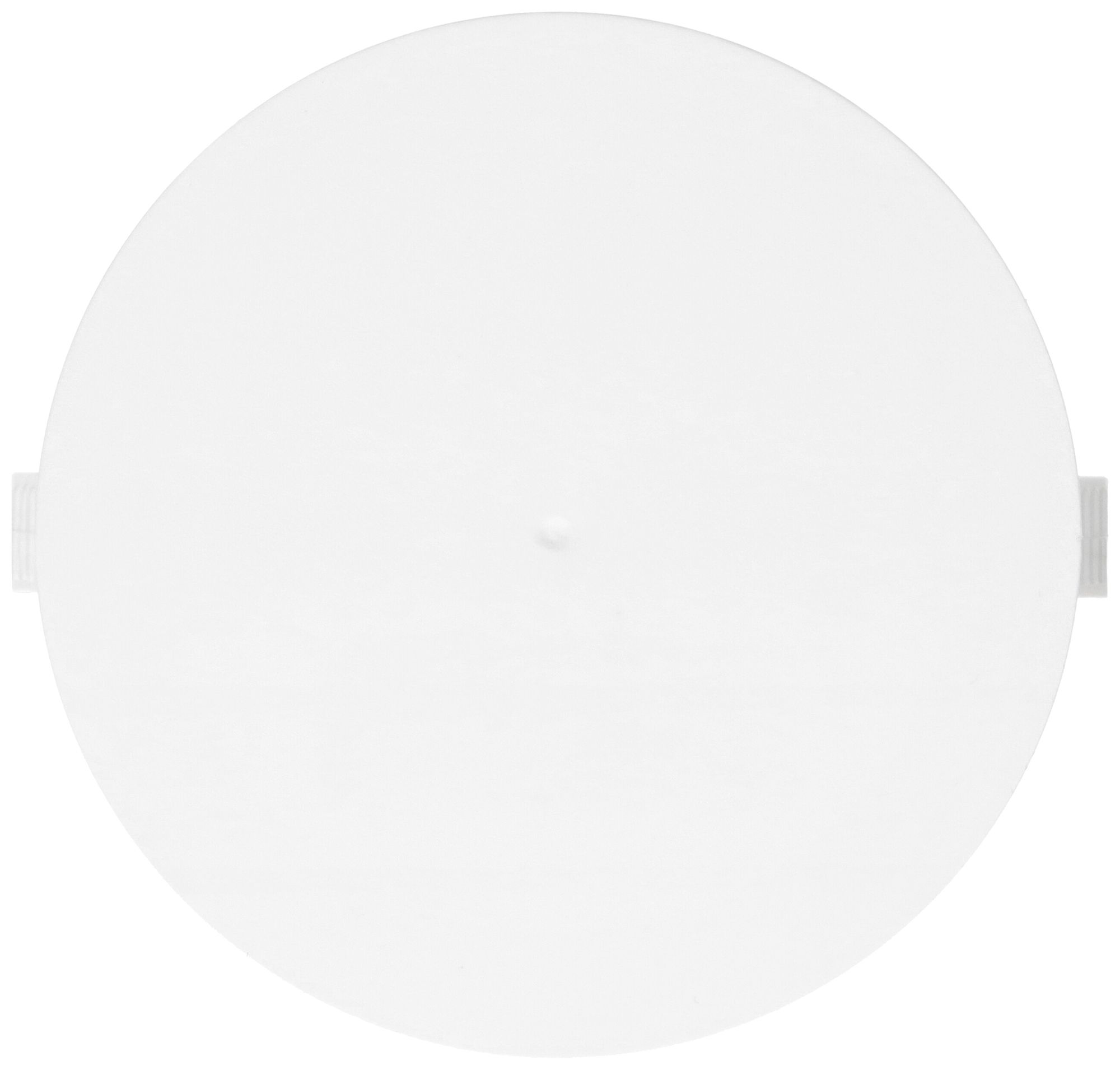 Deckenrosette MH Kunststoffbügel Ø90×1mm weiss