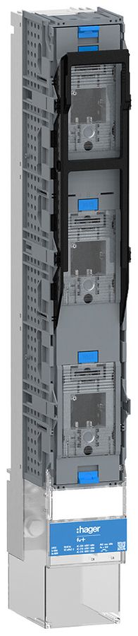Barre de commutation HPC Hager FV+ NH2 3P 400A 690V 100kA raccordement à vis