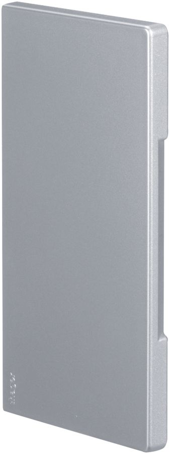 Abschlussplatte Hager BRA 85170 PC/ABS alu