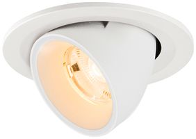 LED-Downlight SLV NUMINOS GIMBLE S 6.7W 1000lm 2700K NB DALI Ø100×70 weiss