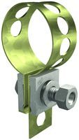 Collier pour tuyaux Flury AV 9 Cu zingué, tube max.Ø 60.3mm