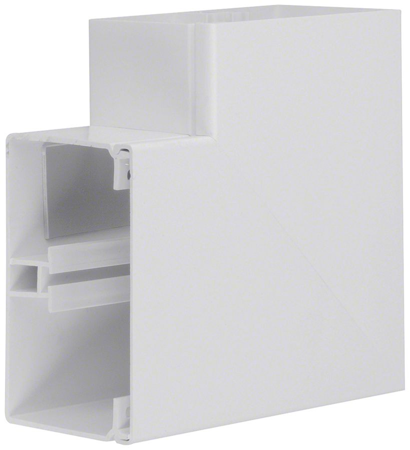 Flachwinkel Hager tehalit.FB 130×80mm grau IP30