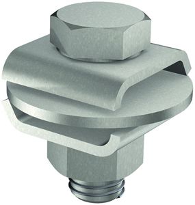 Morsetto a croce Flury AV 2 per filo, Al, Ø 8…11mm