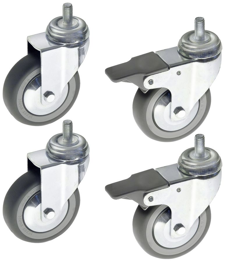 Roulette de transport R&Mfreenet 23×108×80mm métal 4pcs