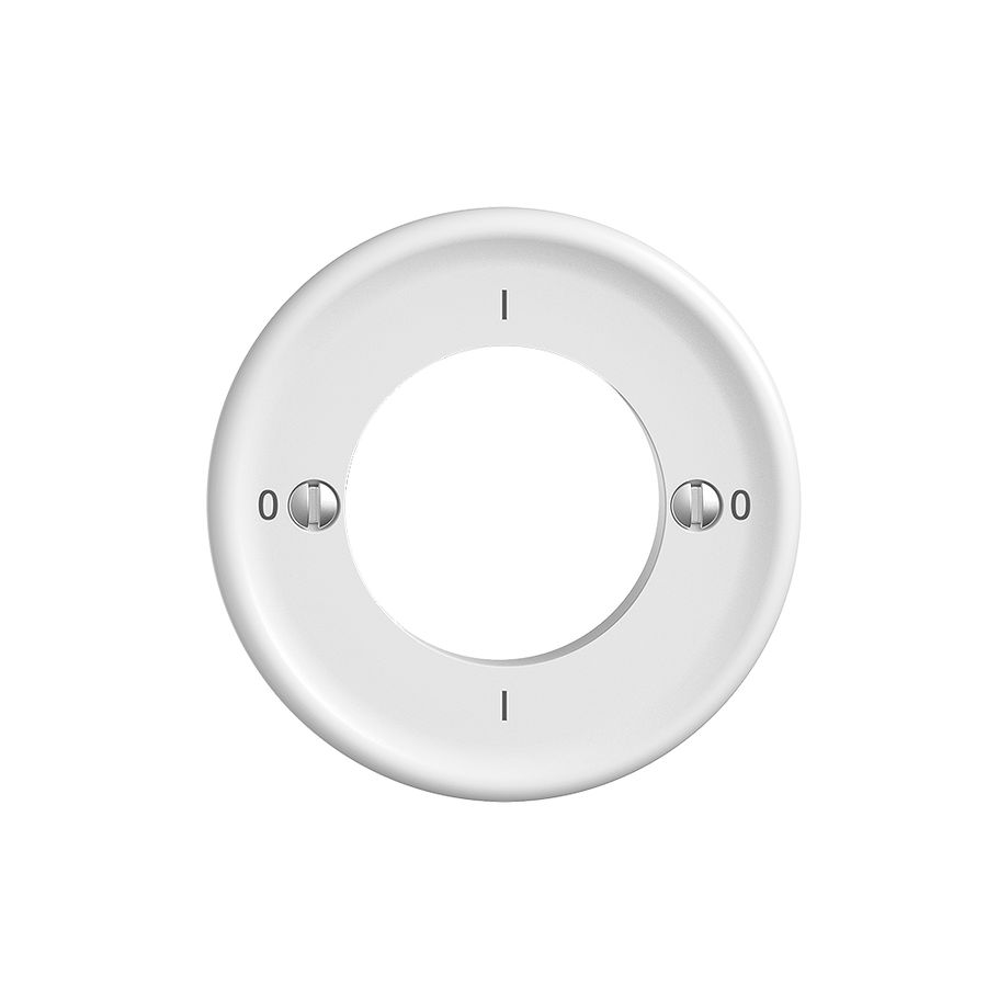 Frontset STANDARDdue 0-1-0-1 weiss für Schlüsselschalter