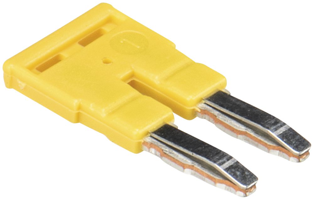 Barrette de jonction Wieland IVB WKF, 2L, 4mm², 6mm, jaune