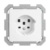 Prise ENC EDIZIOdue T25 16A blanc, avec bornes enf.