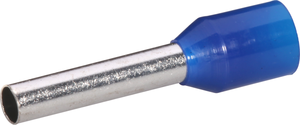 Embout de câble Ferratec DIN is. 2.5mm²/12mm bleu