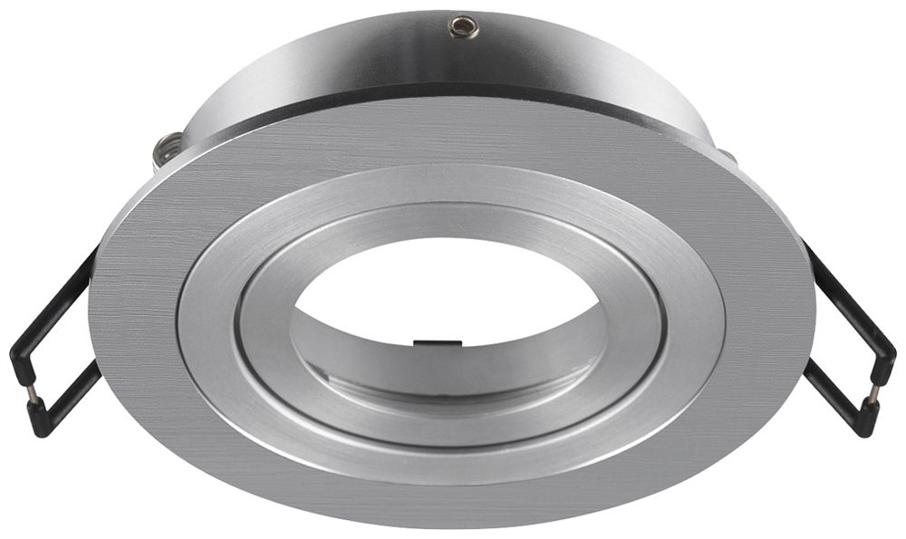 Einbaurahmen SLV NEW TRIA 75 Aluminium Ø93×26mm Silber