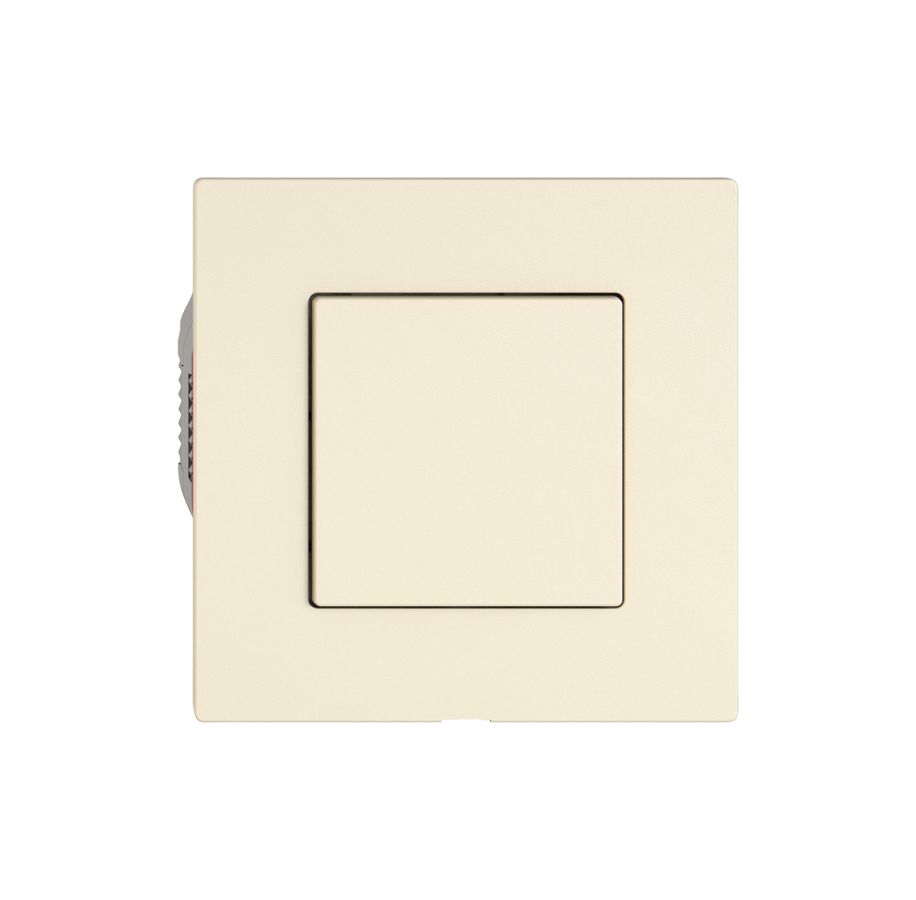 Druckschalter EDIZIO.liv Wiser SNAPFIX® 1 Taste WLAN cr