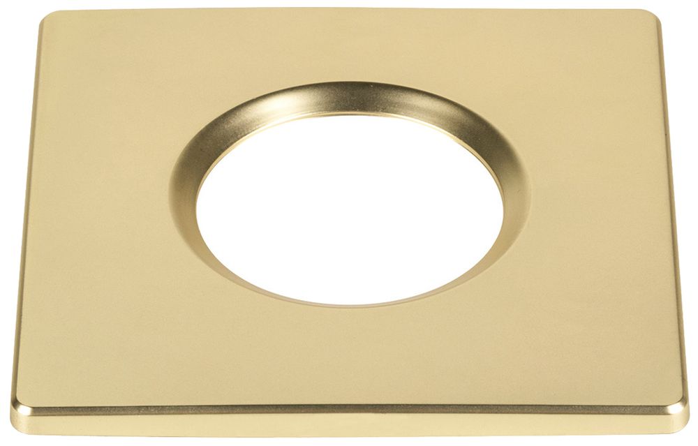 Copertura SLV UNIVERSAL IP65 materiale sintetico 88×88×5.5mm oro