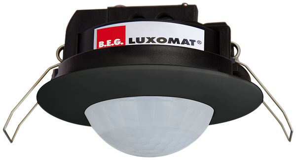EB-Präsenzmelder Luxomat PD2 S 360 DE ST KNX, schwarz