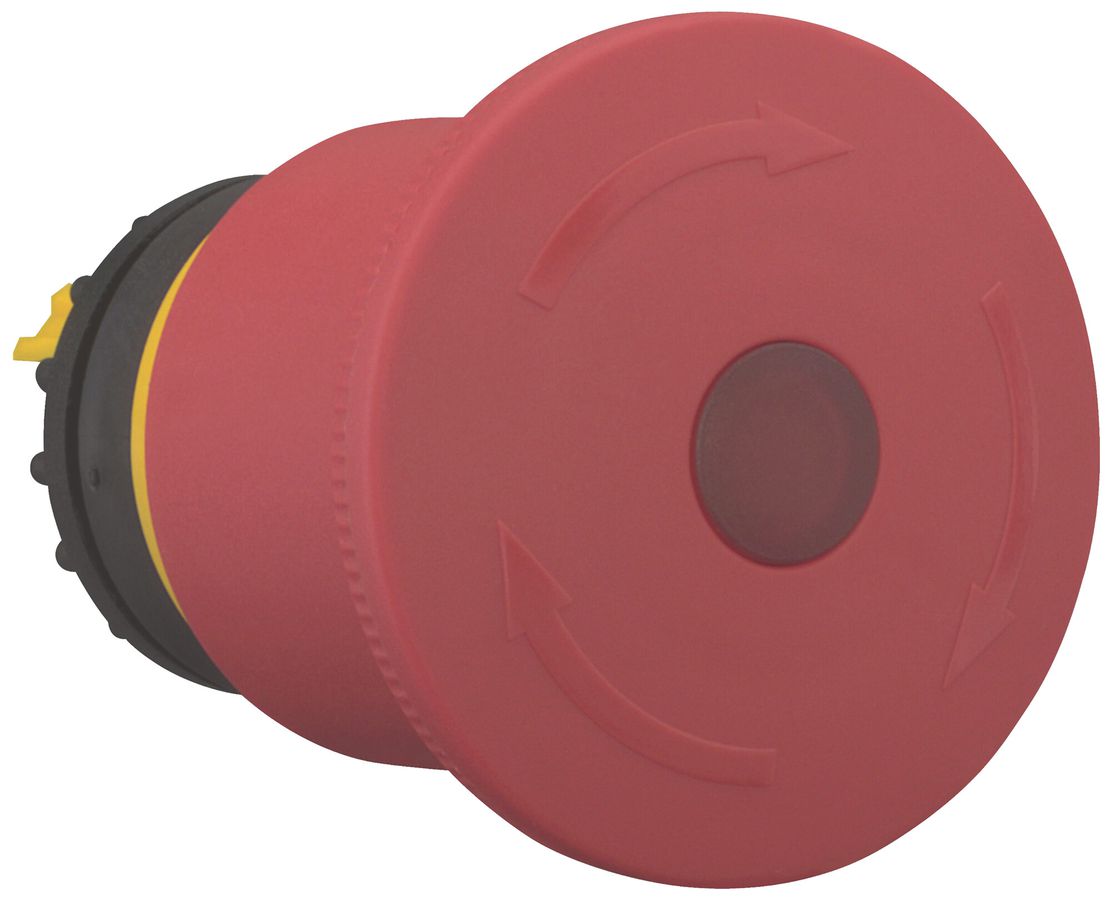 Pilzdrucktaster Eaton M22-PVLT45P rot Ø45mm hoch IP67/IP69K leuchtend