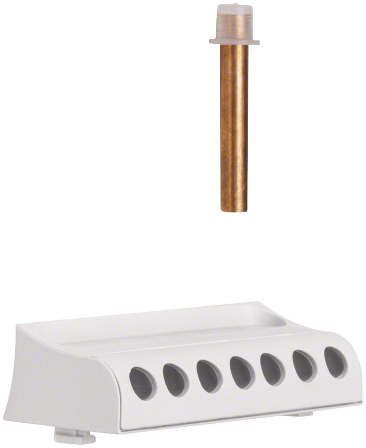 Barra N Hager per distributore a barra ottone 100A 6 morsetti di connessione