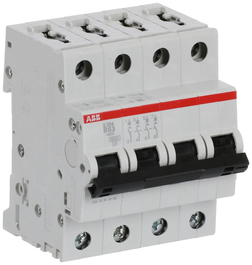 Disgiuntore ABB S204-B 63 63A B 6kA