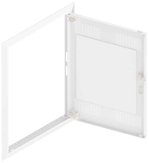 Porta media con cornice SE Pragma bianco per 2parte/5file