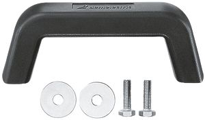 Handgriff Hartgummi schwarz