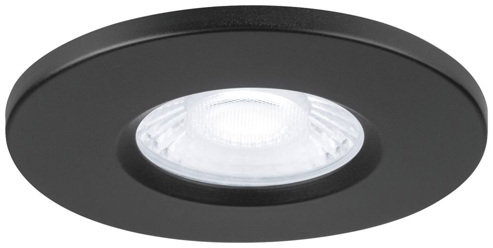 Abdeckung SLV UNIVERSAL IP65 Kunststoff Ø88×5mm schwarz