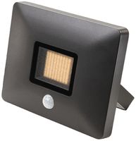 Proiettore LED SG Flom Maxi PIR 42W 4640lm 830 IP65 100° 201×161mm antracite