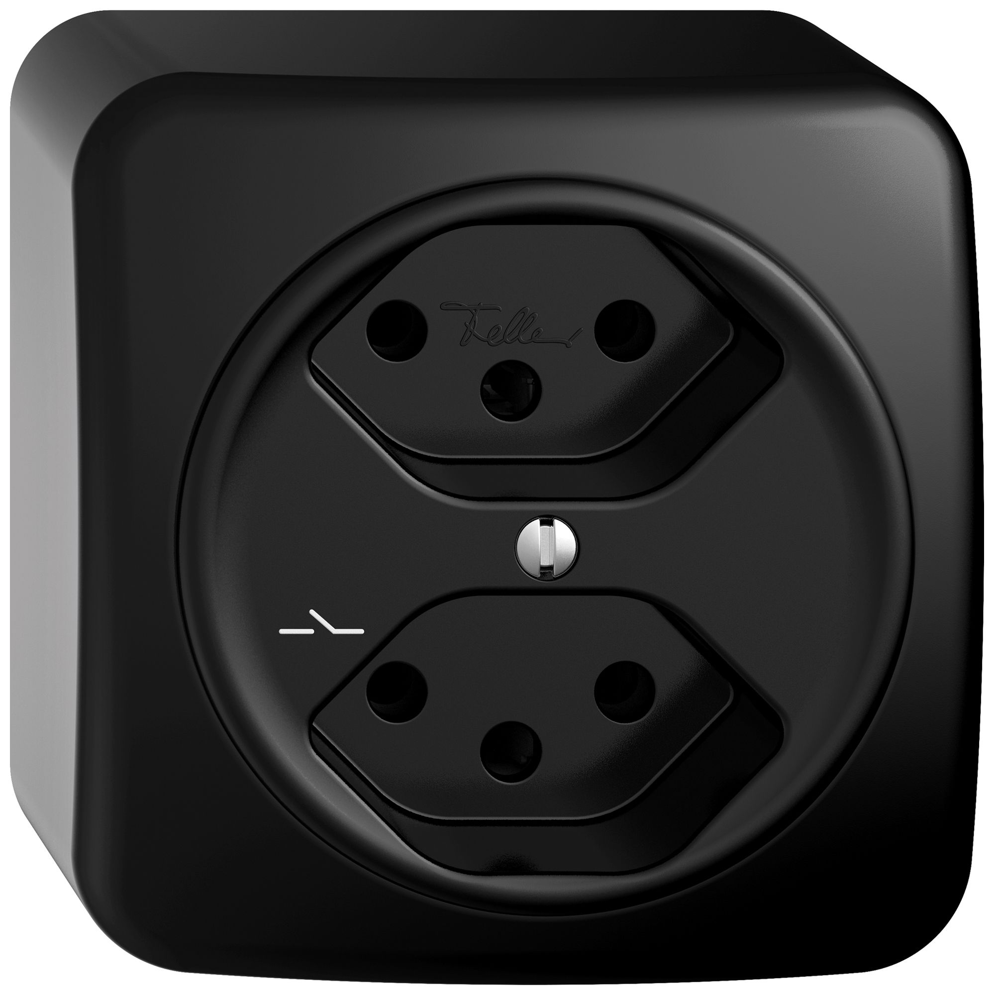 Prise AP STANDARDdue SNAPFIX® 2×T13 1×S no