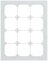 UP-Abdeckrahmen EDIZIO.liv prestige SNAPFIX® 4×3 214×274mm Glas Si