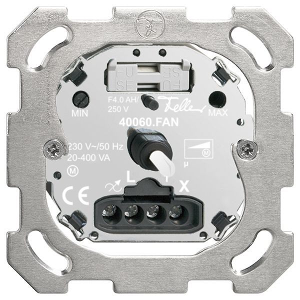 Régulateur de vitesse ENC FH 230VAC, 1 phase, 20…400VA, 77×77mm