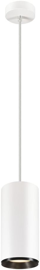 LED-Pendelleuchte SLV NUMINOS PD PHASE XL 36W 3210lm 3000K 60° weiss/schwarz