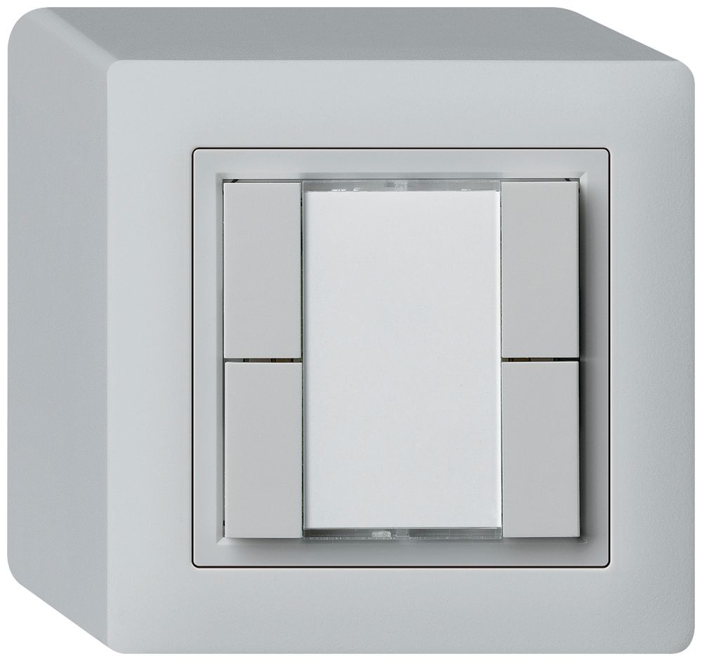 AP-Universaltaster 4×kallysto mit LED hellgrau