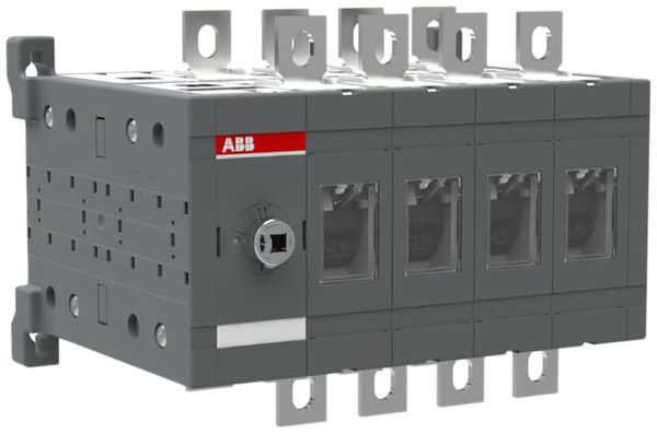 Commutateur de charge ABB OT250E04C, 4P 250A/690V, commutation ouverte I-O-II