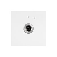 Schlüsselschalter EDIZIO.liv 1P Vierkant/Dreieck 20A 690V 0-1 ws