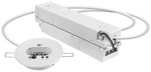 Luminaire de secours ESYLUX SLG LEDi SC/C montage dans plafond