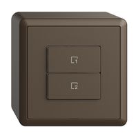 Pulsante scena AP 2 scene verticale/2T Edue Wiser coffee