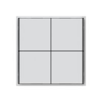 Taster KNX KAL 4×Tasten 4×Betätigungspunkte LED weiss