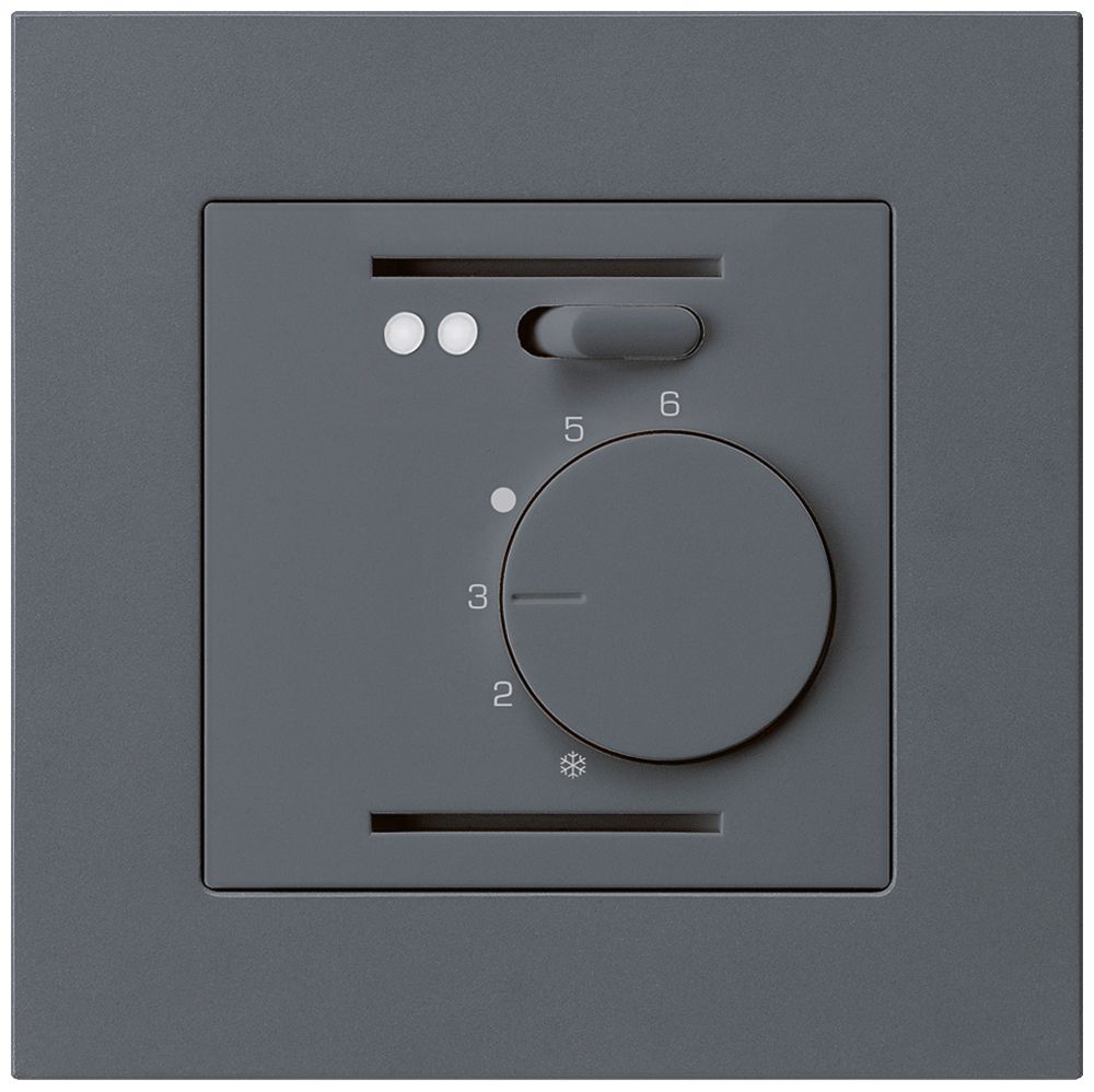 Thermostate d'ambiance ENC kallysto.pro anthracite pour plancher chauffant