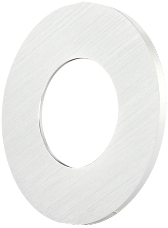 Bague décorative DOTLUX p.Downlight LED MULTI/MULTIsun Ø83×12mm alu brossé