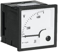 EB-Voltmeter ISKRA FQ0307 250 VAC, 250V (AC), Klasse 1.5, 72×72mm