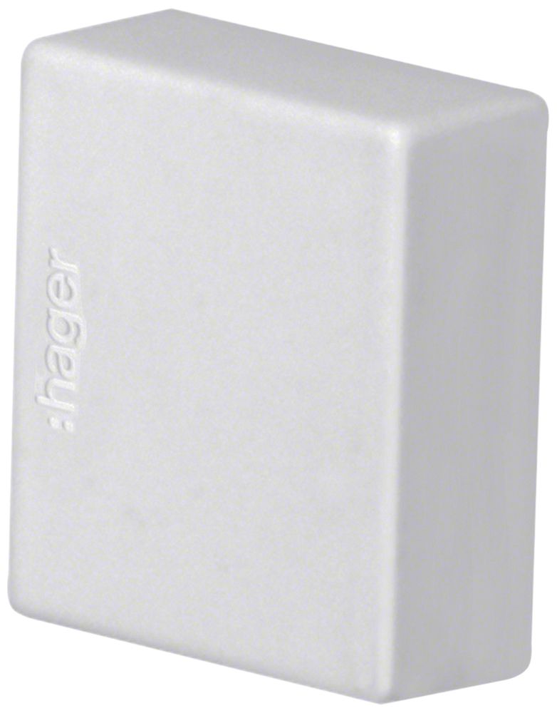 Endstück Hager tehalit.LF 15×15mm grau IP30