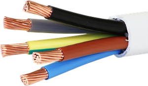 Cavo di installazione FE0 5×50mm² 3LNPE grigio Dca