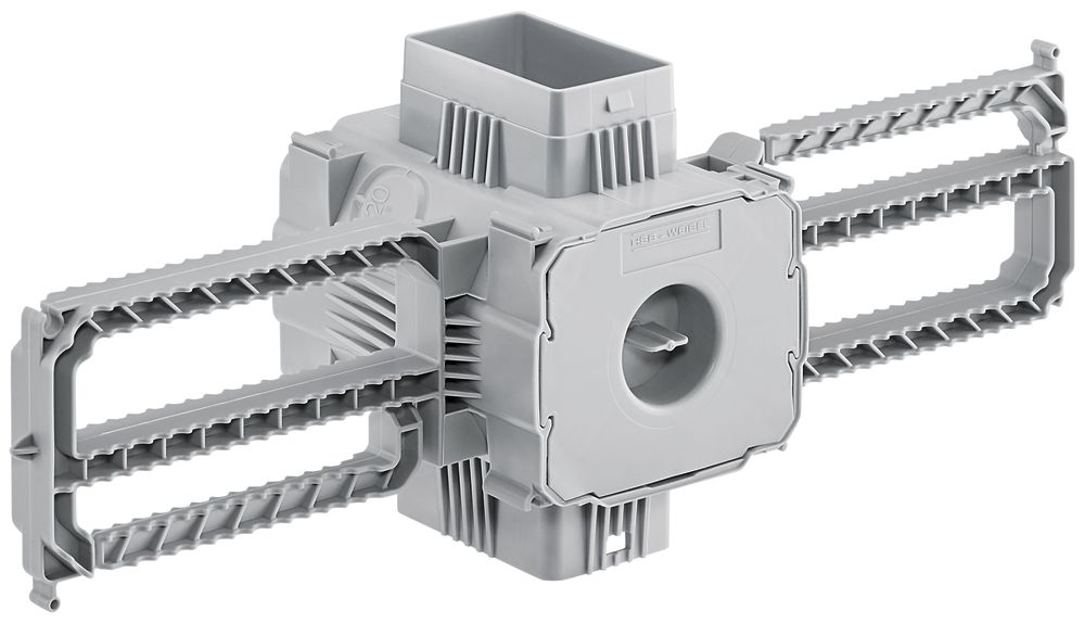 UP-Einlasskasten HSB, f.NUP, Flügel, 77×65×90mm, M20/25/32, GDP850°C