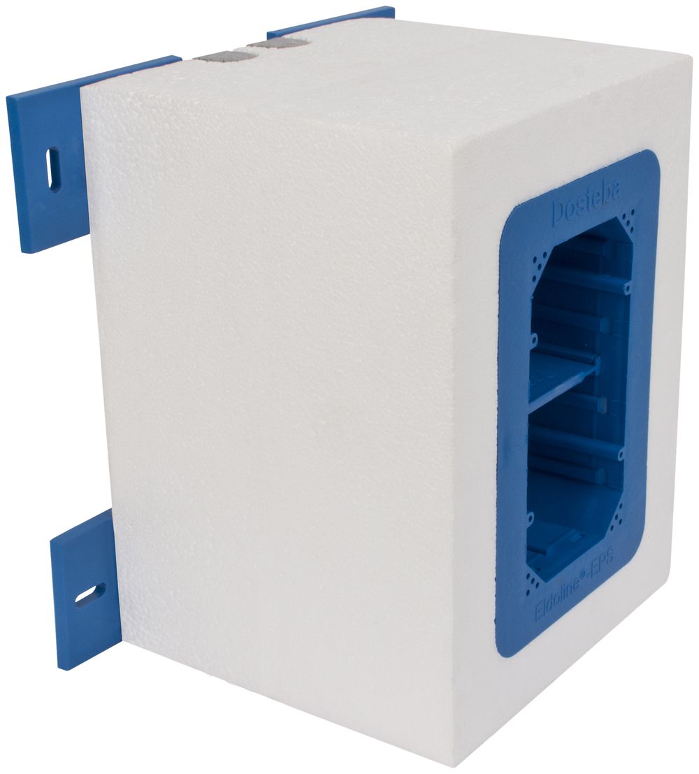 Geräteträger mit Einlasskasten EPS Gr.I-I 80mm