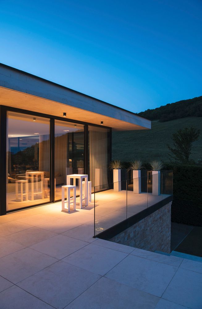 LED-Deckenleuchte SLV ENOLA ROUND M 10W 800lm 3000/4000K IP65 anthrazit