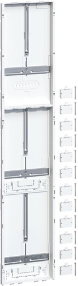 Piastra per contatore Hager univers N per 3 contatori 250×1200mm