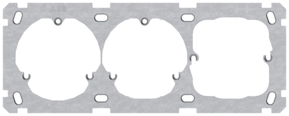 Befestigungsplatte ABB 1×3 2×3-Punkt+2-Punkt Befestigung