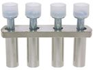 Connexion transversale Woertz 81556/4, 4L, pour borne de jonction série 3424