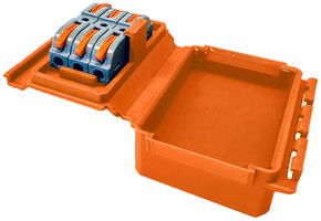 Manchon de jonction SUPERBLOCK IN-OUT avec gel 3×4mm² 32A 67×50×28mm IPX8 ora